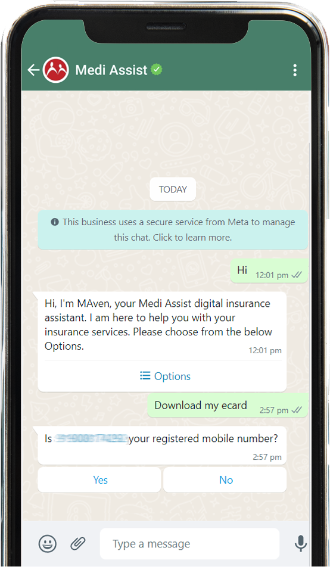 Business account Whatsapp